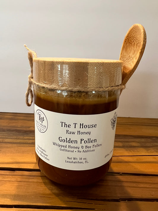Whipped Honey | Golden Pollen | Nutrient-Rich Blend