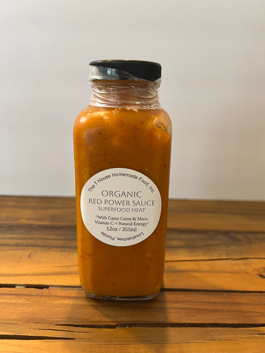 Organic Red Power Sauce - Superfood Heat
