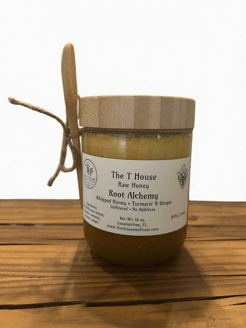 Whipped Honey | Root Alchemy | Ancient Root Blend | Turmeric & Ginger